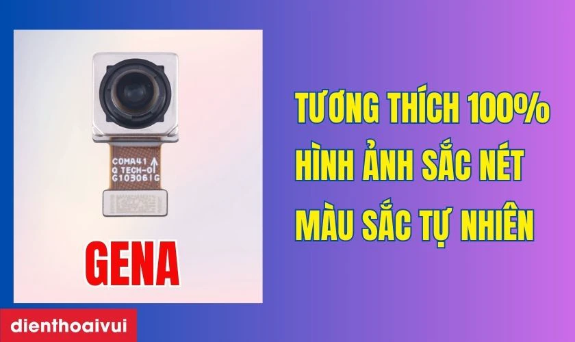 Ưu điểm khi thay camera sau Realme 7 4G ch&iacute;nh h&atilde;ng GENA
