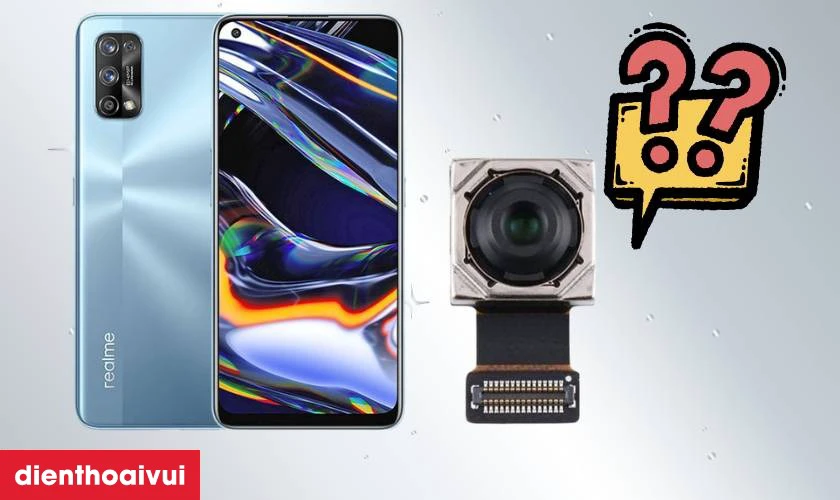 Thay camera sau Realme 7 Pro ch&iacute;nh h&atilde;ng GENA