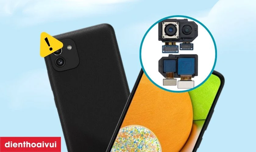 Các dấu hiệu nhận biết bạn cần thay camera sau Galaxy A03