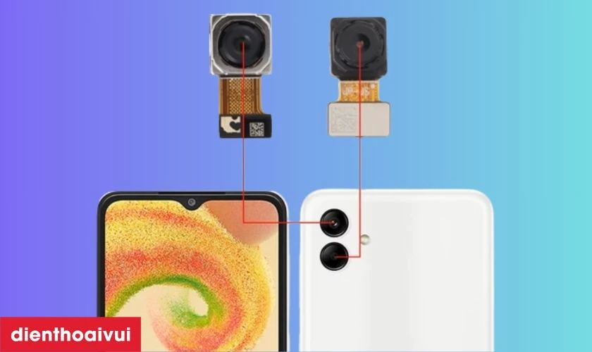 Cần lưu ý gì trước và sau khi thay camera sau Samsung Galaxy A04?