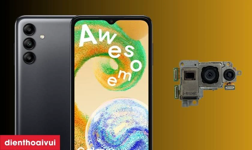 Thay camera sau Samsung Galaxy A04s là gì?
