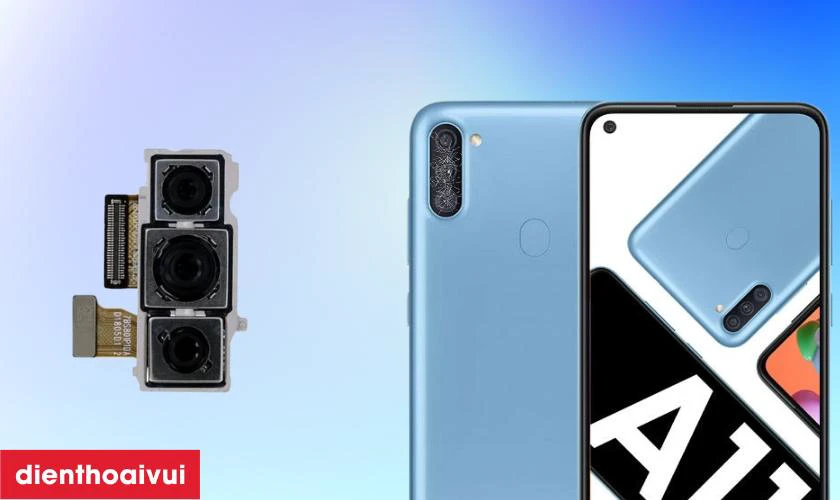 Khi nào cần thay camera sau Samsung Galaxy A11