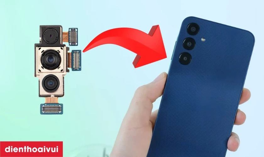 Thay camera sau Samsung Galaxy A25 l&agrave; g&igrave;?