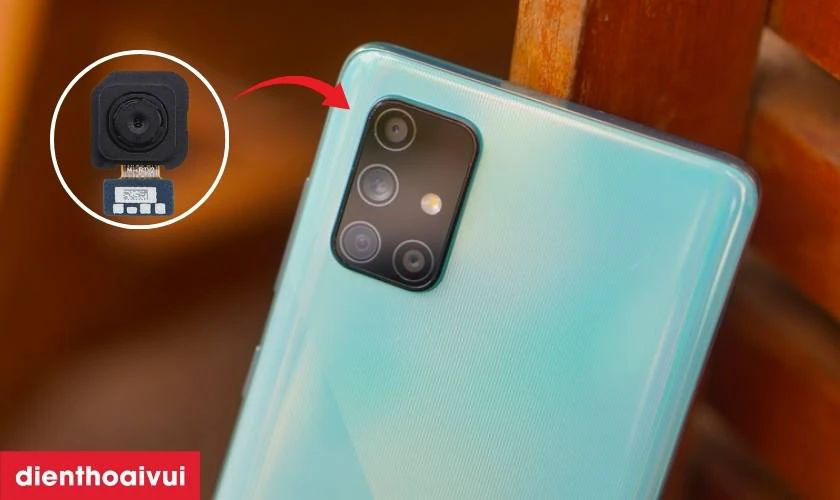 Thay camera sau Samsung Galaxy A71 là gì?