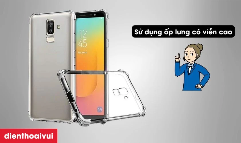 Mẹo bảo vệ camera sau Samsung J8 2018 khi thay