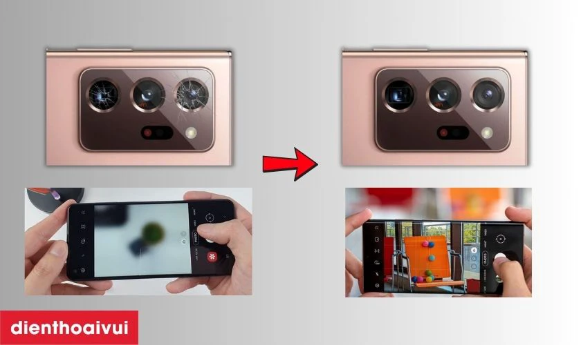 Có nên thay camera sau Samsung Galaxy Note 20 không?