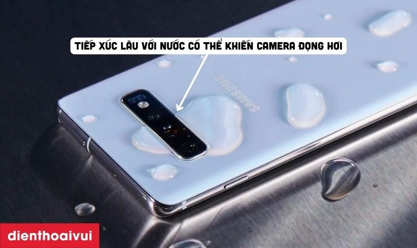 Nguyên nhân camera sau của Samsung Galaxy S10e bị lỗi