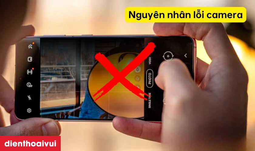Nguyên nhân khiến camera sau Samsung Galaxy S21 bị hư