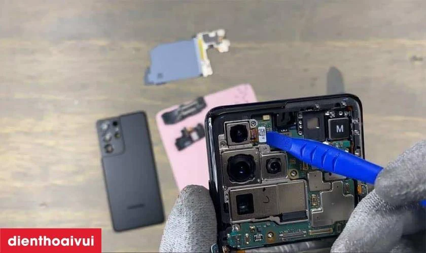 Cần lưu ý gì trước và sau khi thay camera sau Samsung Galaxy S21 Ultra?
