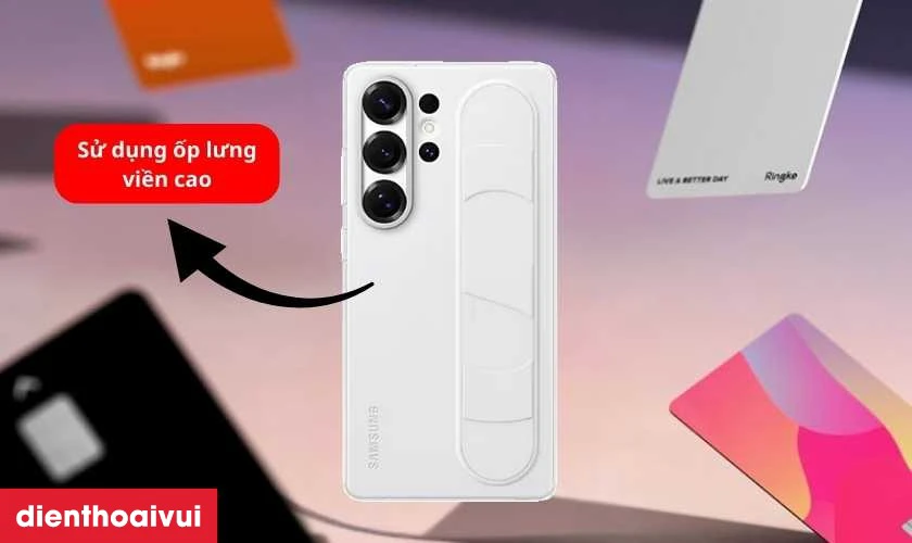 Mẹo bảo vệ camera sau Samsung Galaxy S25 ch&iacute;nh h&atilde;ng GENA khi thay