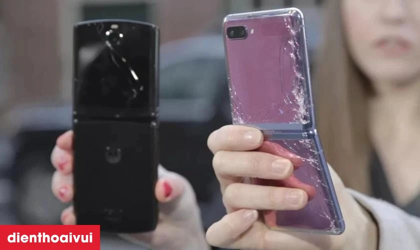 Nguyên nhân khiến Camera sau Samsung Galaxy Z Flip bị hư