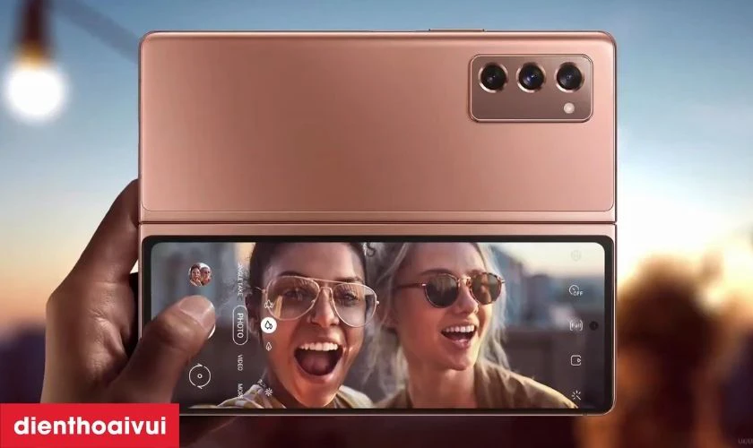 Tổng quan camera sau Samsung Galaxy Z Fold 2