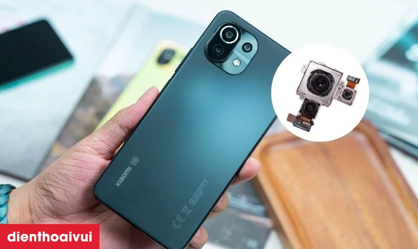 Thay camera sau Xiaomi 11 Lite 5G NE ch&iacute;nh h&atilde;ng GENA