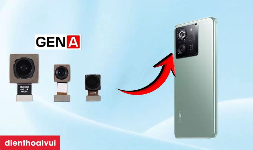 Thay camera sau Xiaomi 13T Pro ch&iacute;nh h&atilde;ng GENA l&agrave; g&igrave;?