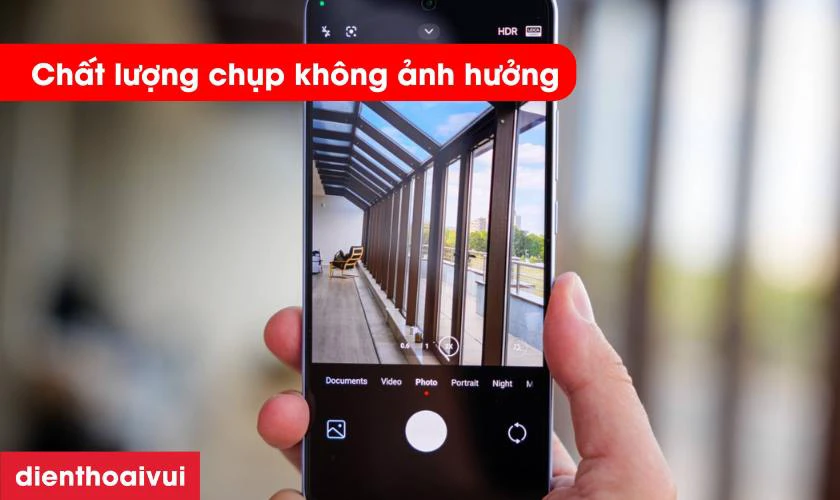 Thay camera sau GENA c&oacute; ảnh hưởng đến chất lượng chụp ảnh kh&ocirc;ng?