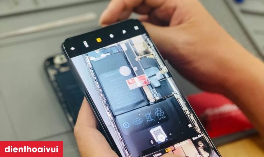 Quy trình thay camera sau Xiaomi Poco X3 NFC chuyên nghiệp tại Điện Thoại Vui