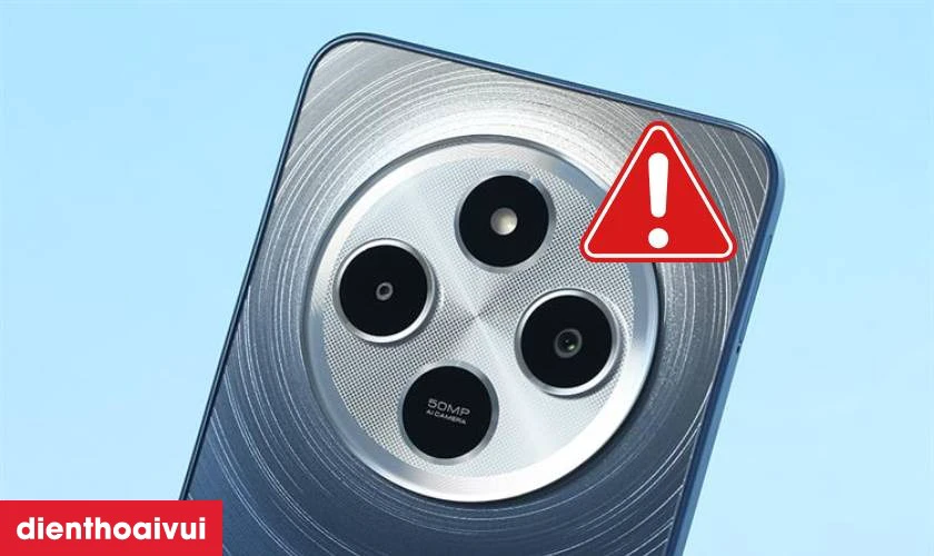 Nguyên nhân camera sau Xiaomi Redmi 14C bị lỗi
