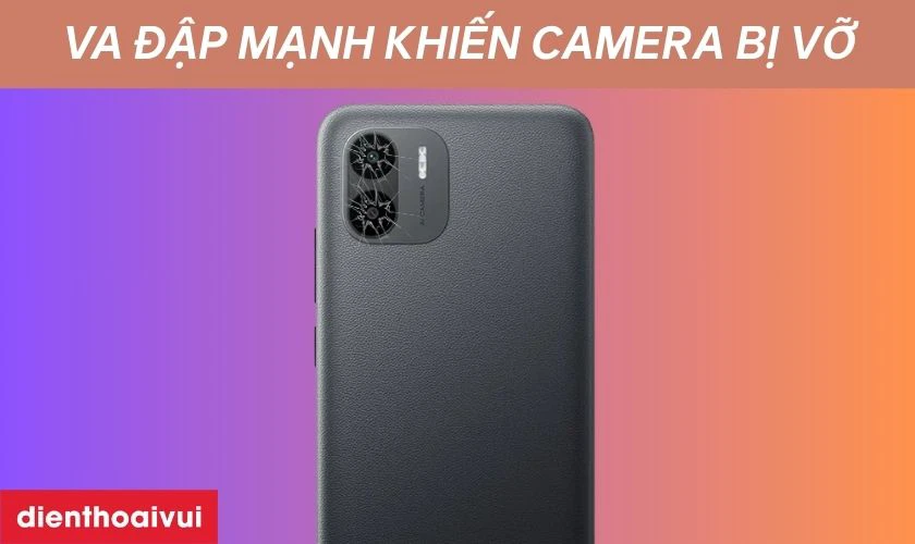 Nguyên nhân khiến camera sau Xiaomi Redmi A2 bị hư, lỗi