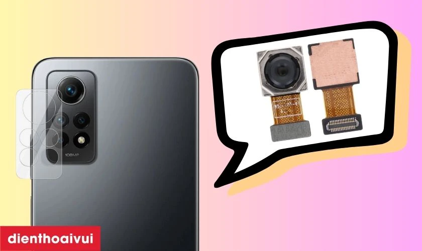 Nguyên nhân khiến camera Xiaomi Redmi Note 12 4G bị hư, lỗi