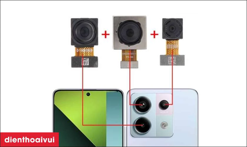 Nguyên nhân khiến camera sau Xiaomi Redmi Note 13 Pro bị hư, lỗi