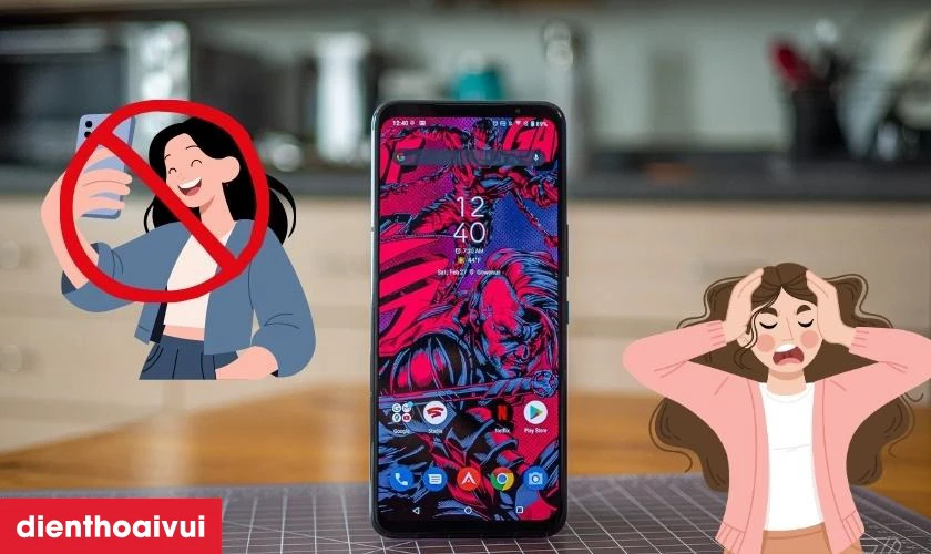 Khi n&agrave;o bạn cần thay camera trước Asus ROG Phone 5