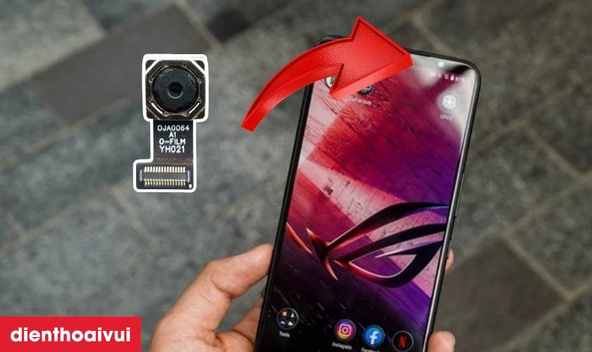 C&oacute; n&ecirc;n thay camera trước cho Asus