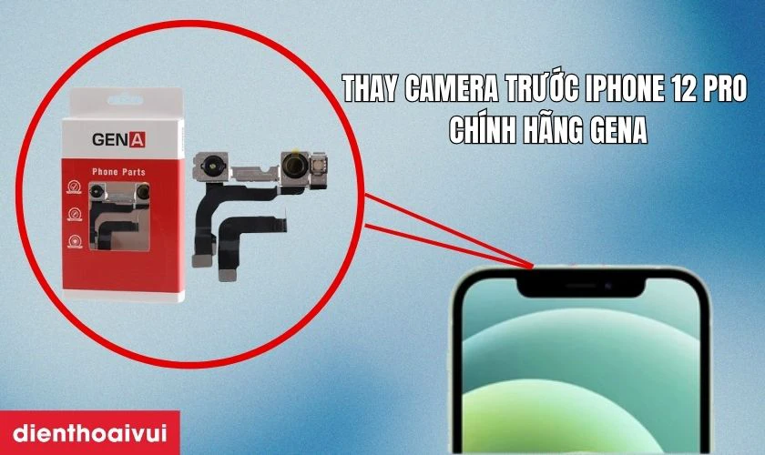 Review về camera trước GENA chính hãng cho iPhone 12 Pro có tốt không?