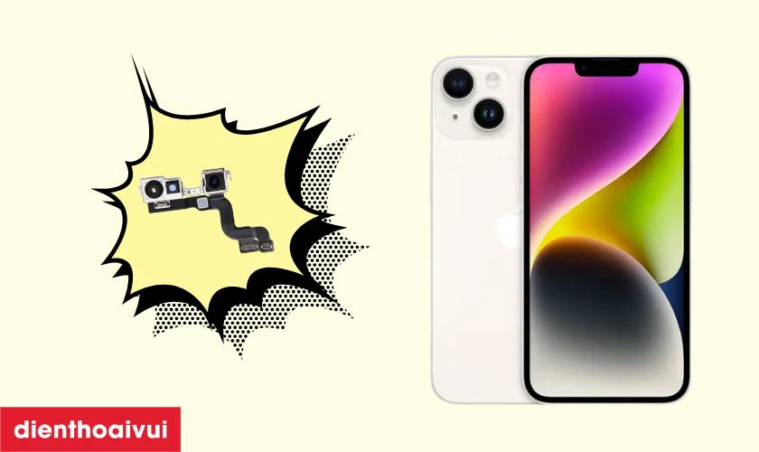 Địa chỉ thay camera trước iPhone 14 giữ Face ID ở đâu uy tín