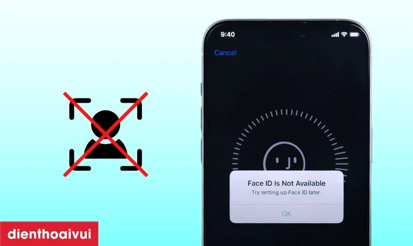 Dấu hiệu cần thay camera trước giữ Face ID cho iPhone 15 Plus