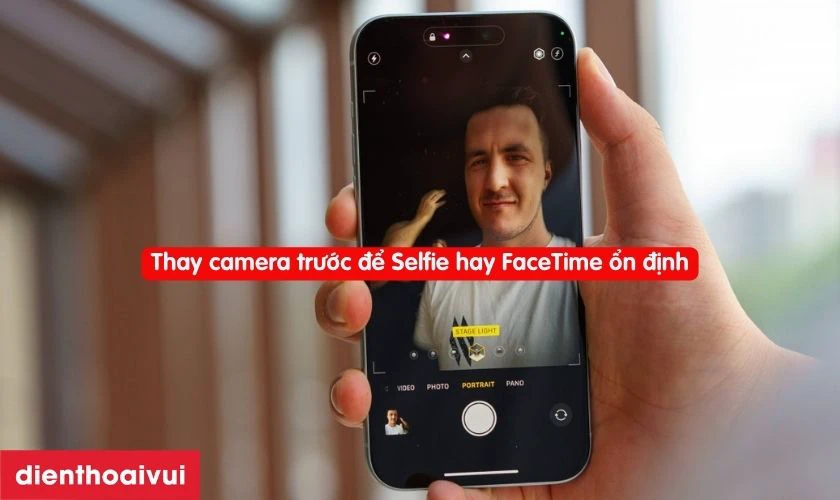 Đặc điểm nổi bật của camera trước loại Pro cho iPhone 15 Plus