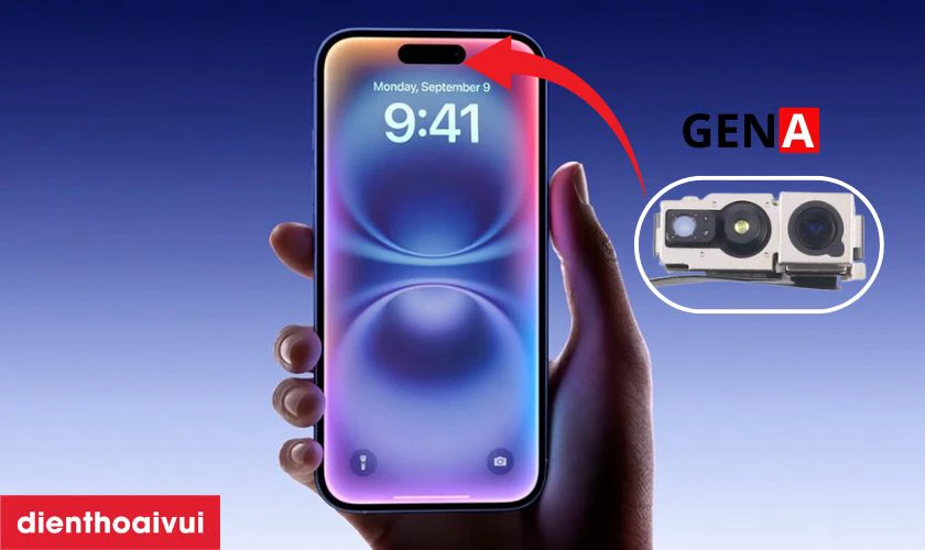 Có nên thay camera trước 16 Pro Max hãng GENA không?