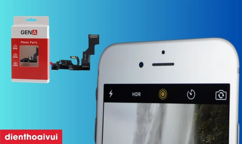 Camera trước GENA chính hãng cho iPhone 6S Plus có đáng để thay không?