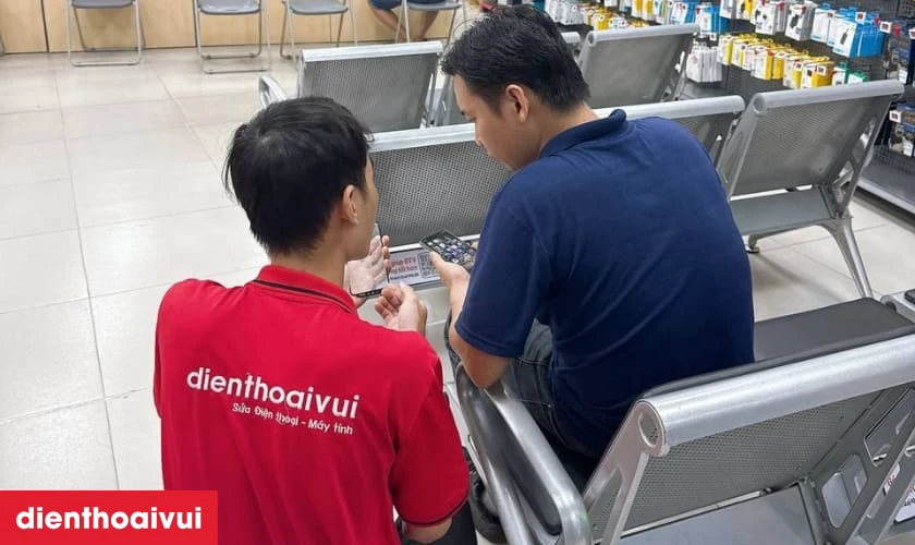 Điện Thoại Vui thay camera trước cho iPhone 8