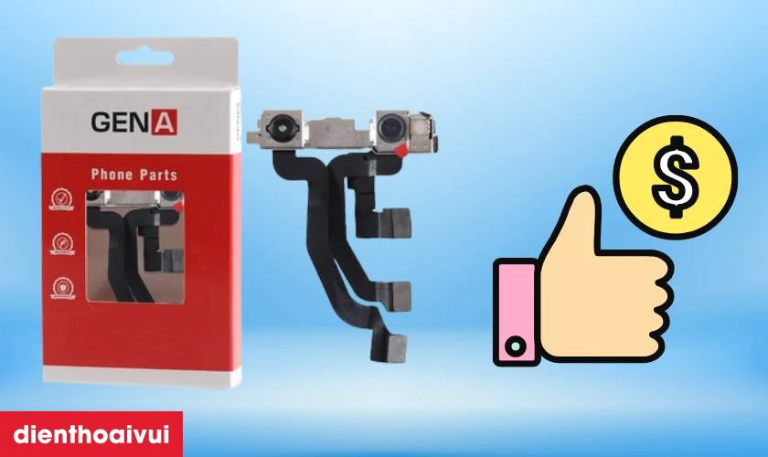 Bảng giá thay camera trước iPhone XS chính hãng GENA tại Điện Thoại Vui