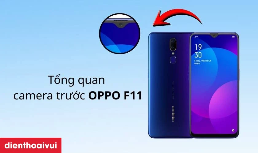 Thay camera trước OPPO F11
