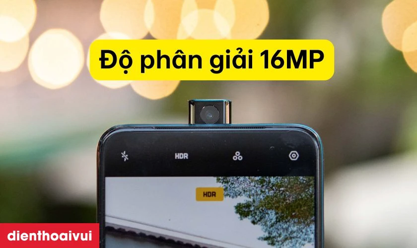 Tổng quan camera trước Oppo F11 Pro