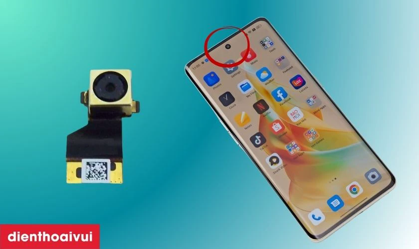 Giới thiệu camera trước Oppo Reno