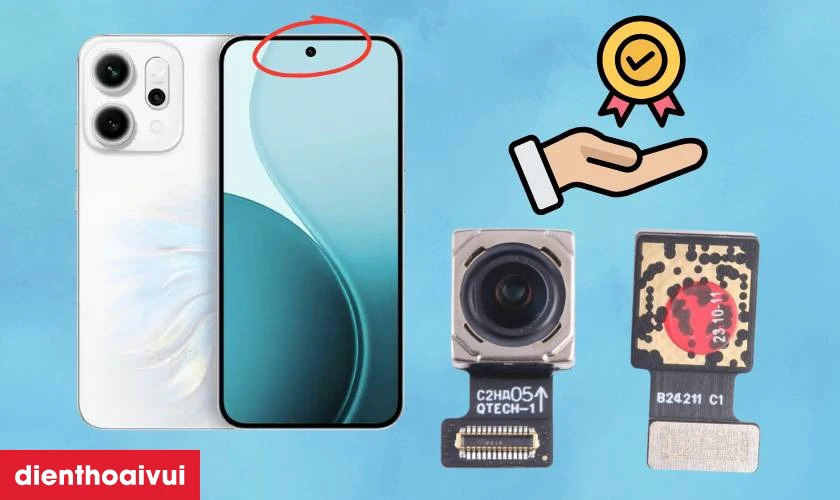 Cần lưu &yacute; g&igrave; trước khi thay camera trước