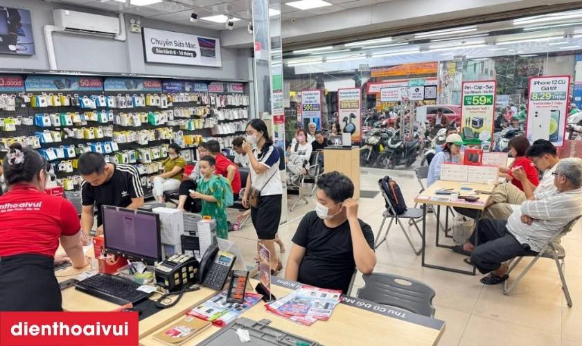 Quy trình thay camera trước Samsung Galaxy A02S lấy liền, chuyên nghiệp tại Điện Thoại Vui