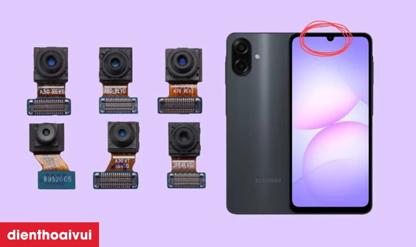 C&oacute; n&ecirc;n thay camera trước cho Samsung Galaxy A07 kh&ocirc;ng?
