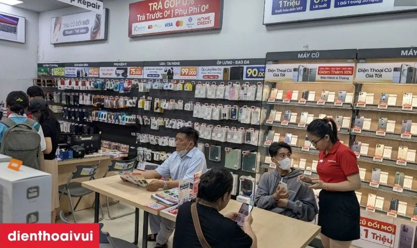 Tiếp nhận m&aacute;y lỗi camera trước