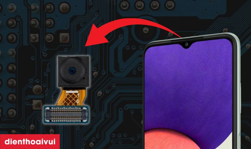 Nguyên nhân camera trước của Samsung Galaxy A20 bị lỗi