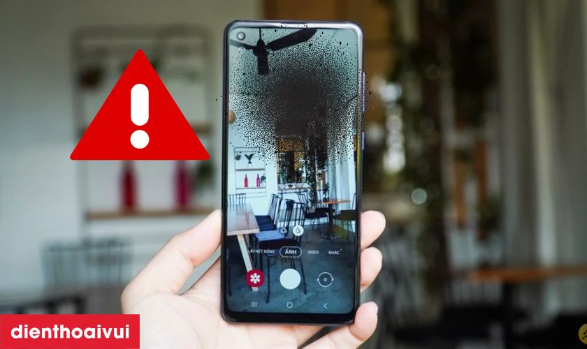 Các dấu hiệu nhận biết bạn cần thay camera trước Samsung Galaxy A21S