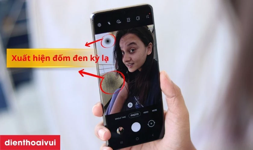 Các dấu hiệu nhận biết bạn cần thay camera trước Samsung Galaxy A6 Plus