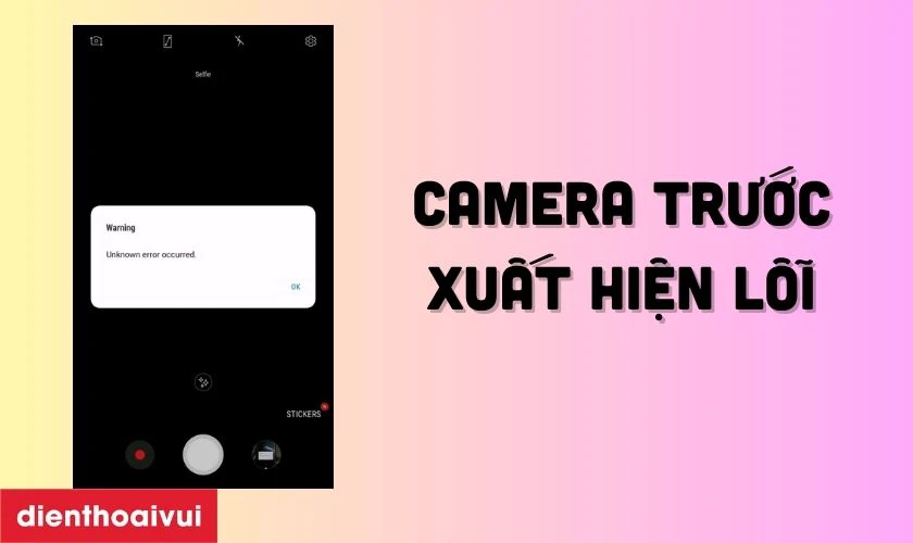 Trường hợp n&agrave;o cần thay camera trước Samsung Galaxy A71?
