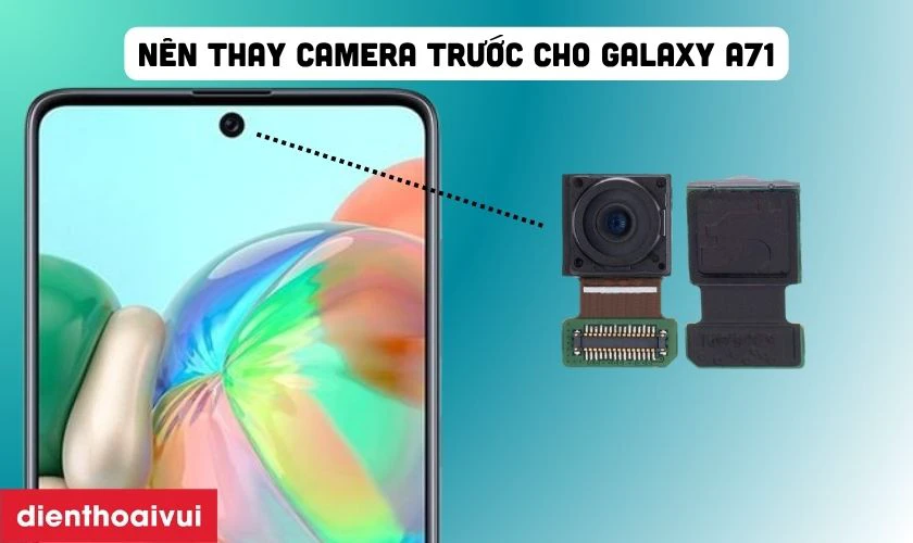 Việc thay camera trước l&agrave; cần thiết khi camera gặp lỗi nặng