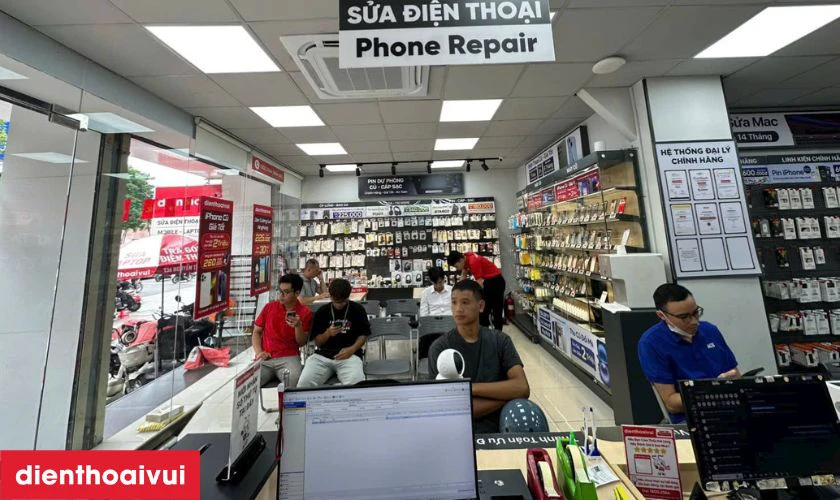 Địa chỉ thay camera trước Samsung Galaxy A71 ch&iacute;nh h&atilde;ng tại Điện Thoại Vui