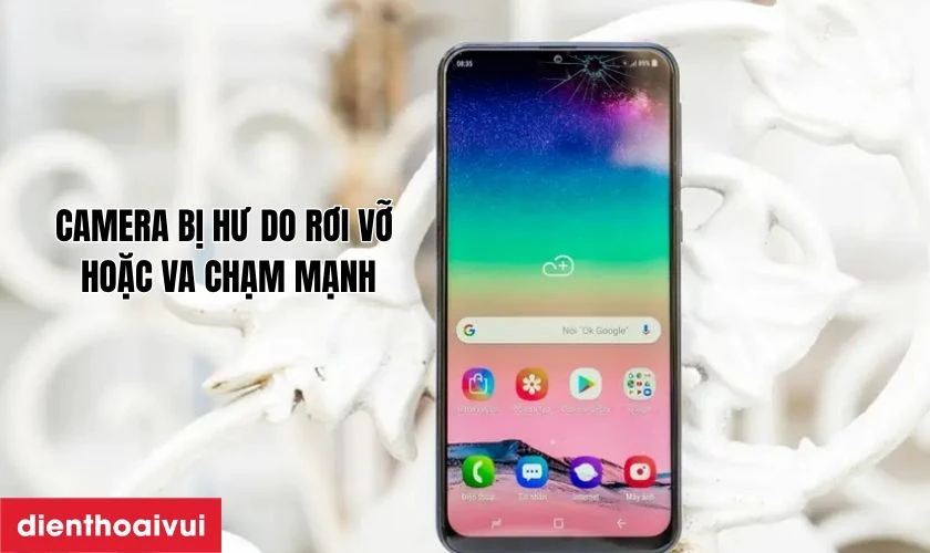 Thay camera trước Samsung Galaxy M20 khi n&agrave;o?