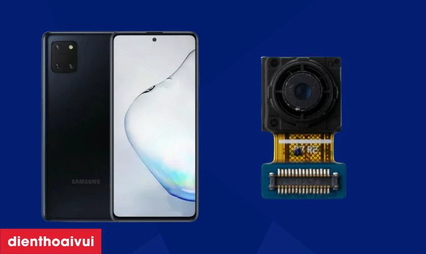 Tổng quan camera trước Samsung Galaxy Note 10 Lite