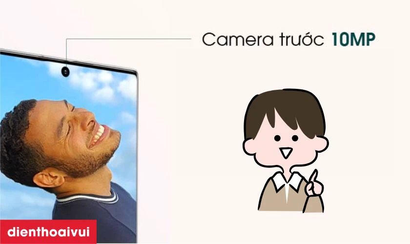 Giới thiệu camera trước Samsung Galaxy Note 10 Plus